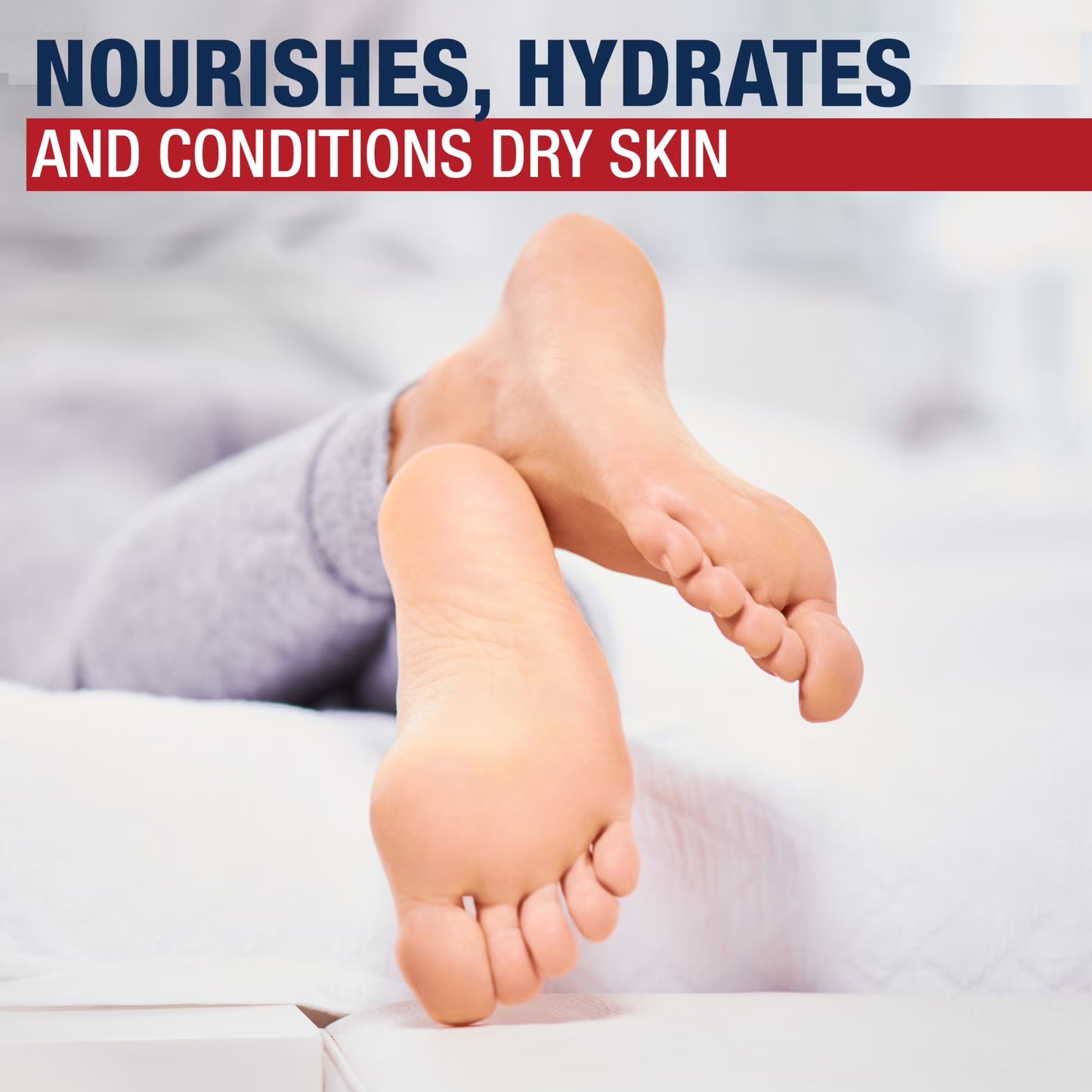 Repairing Foot Masks for Dry Feet, Moisturizing Socks with Shea Butter & Avocado Oil, 1 Pair