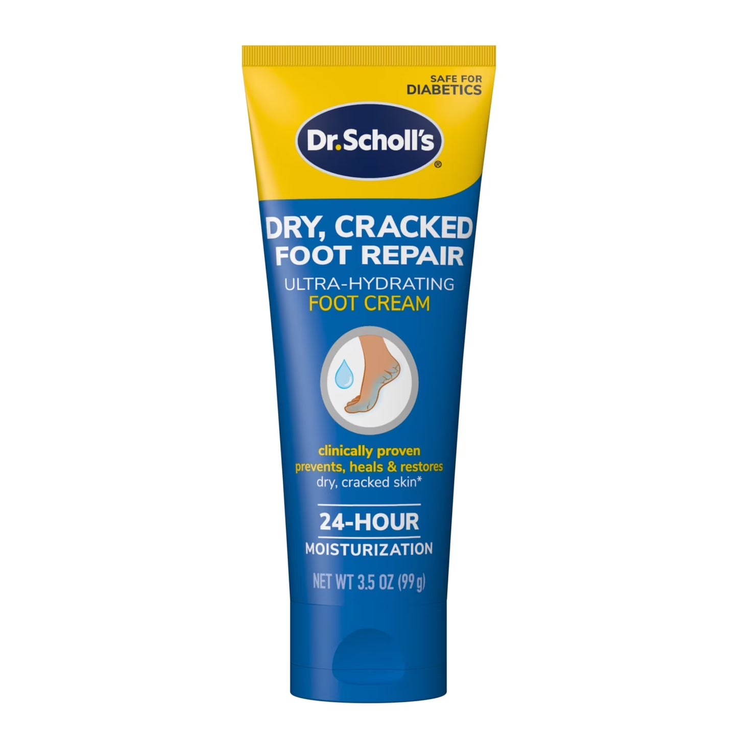 Ultra Hydrating Foot Cream with 25% Urea, Repair Dry Feet, 3.5 Oz