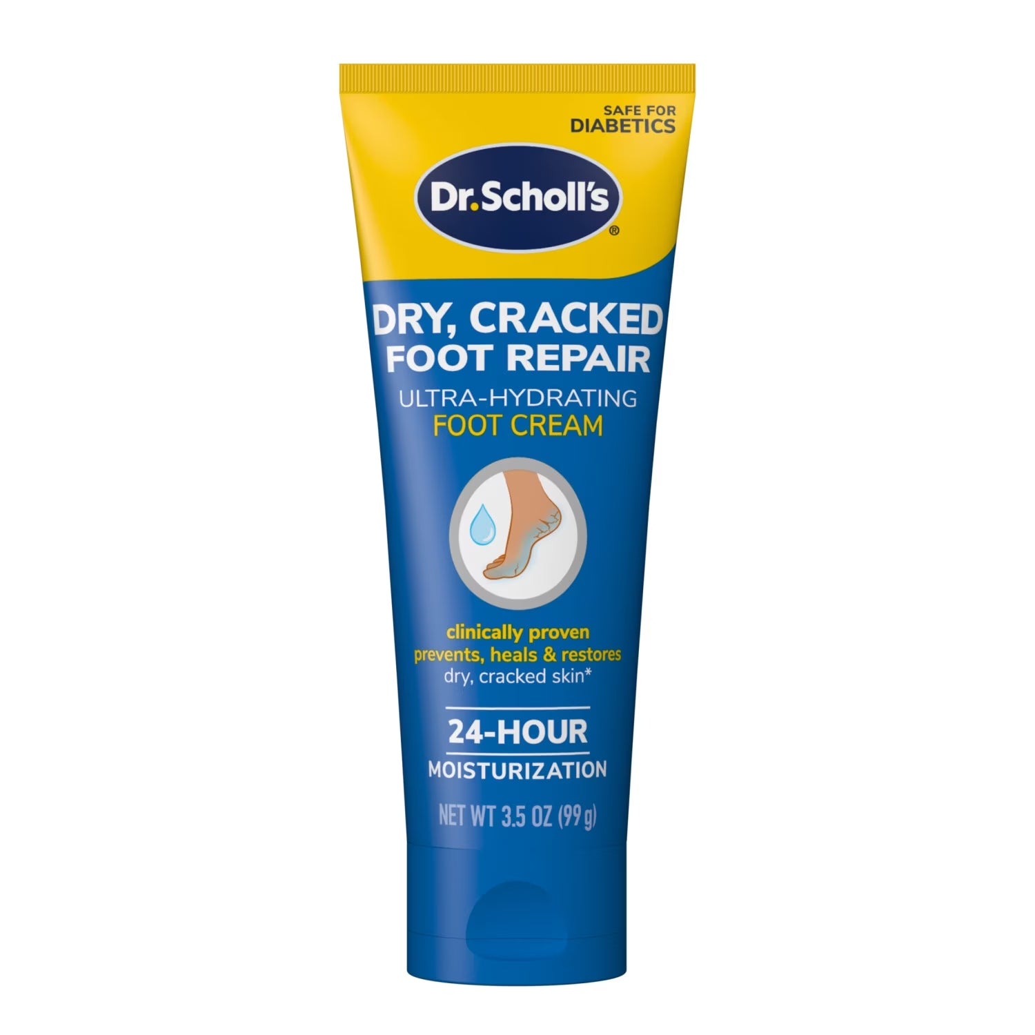 Ultra Hydrating Foot Cream with 25% Urea, Repair Dry Feet, 3.5 Oz