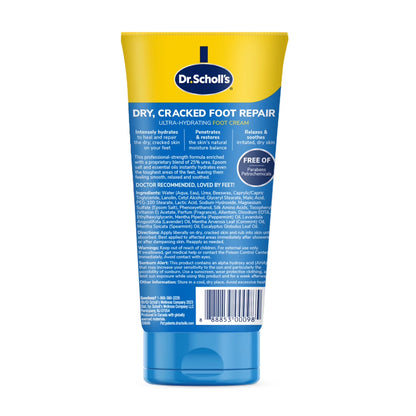 Ultra Hydrating Foot Cream with 25% Urea, Repair Dry Feet, 3.5 Oz